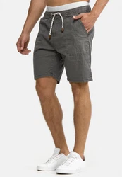 Indicode Chino Shorts Stoufville Dunkelgrau/Grau/Hellgrau