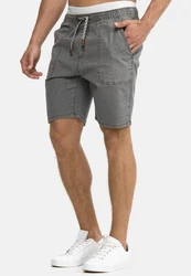 Indicode Chino Shorts Stoufville Dunkelgrau/Khaki/Dunkelgrün/Grau/Hellgrau