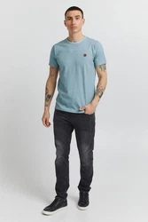 Indicode T-Shirt IDLupko Hellblau/Blau