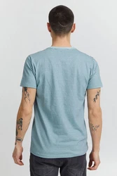 Indicode T-Shirt IDLupko Hellblau/Blau