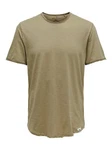 Only & Sons T-Shirt Benne Khaki/Dunkelgrün