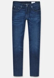 BALDESSARINI 5-Pocket-Jeans John Iconic Dunkelblau/Blau/Lila/Hellblau