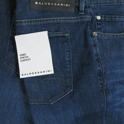 BALDESSARINI 5-Pocket-Jeans John Iconic Dunkelblau/Blau/Lila/Hellblau