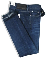 BALDESSARINI 5-Pocket-Jeans John Iconic Dunkelblau/Blau/Lila/Hellblau