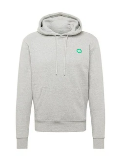 Kronstadt Sweatshirt Lars graumeliert/grn/wei Kronstadt Sweatshirt Lars graumeliert/grn/wei