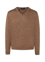MAERZ Muenchen Pullover Braun/Khaki/Grau