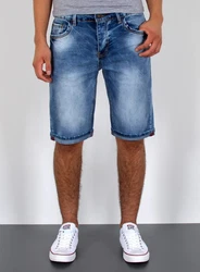 ESRA Jeansshorts Herren 5 Pocket Hose 