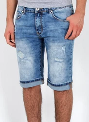 ESRA Jeansshorts Herren 5 Pocket Hose 