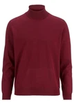 MARVELIS Rollkragenpullover Casual Fit Bordeaux