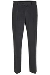 aubi Stoffhose Perfect Fit Herren Hose Modell 29 Dunkelgrau/Dunkelblau/Grau