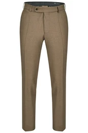 aubi: Stoffhose aubi Perfect Fit Herren Businesshose Anzughose Flanell Flat Front Modell 26