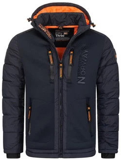 Geographical Norway Steppjacke Parka Kapuzenjacke Outdoorjacke