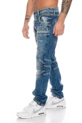 Cipo & Baxx Slim-fit-Jeans Herren-Hose 