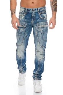 Cipo & Baxx Slim-fit-Jeans Herren-Hose