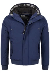 Indicode Winterjacke Albany Dunkelblau/Blau