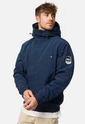 Indicode Winterjacke Albany Dunkelblau/Blau