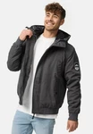 Indicode Winterjacke Albany Dunkelgrau/Hellgrau/Grau