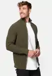Indicode Strickjacke Dodson Dunkelgrün
