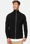 Indicode Strickjacke Dodson Schwarz