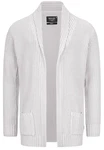 Indicode Strickjacke Anaheim Weiß/Beige/Creme/Braun/Khaki/Grau