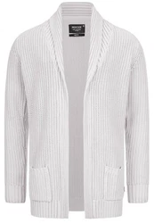 Indicode Strickjacke Anaheim Weiß/Beige/Creme/Braun/Khaki/Grau