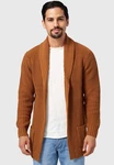Indicode Strickjacke Anaheim Beige/Braun/Orange/Khaki