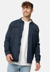 Jeff Strickjacke Bradshaw Hellblau/Dunkelblau/Blau/Grau