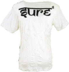 Guru-Shop Sure Herren T-Shirt Ganesh weiß