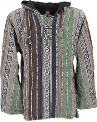 Guru-Shop Sweater Goa Kapuzenshirt Baja Hoodie 