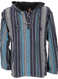 Sweater Goa Kapuzenshirt, Baja Hoodie, Boho Style.. Ethno Style, Hippie, alternative Bekleidung