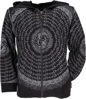 Guru-Shop Strickjacke Goa Jacke Sweatshirt Jacke Guru-Shop Strickjacke Goa Jacke Sweatshirt Jacke