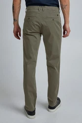 Casual Friday Chinohose CFViggo Chinohose Slim Fit Khaki/Dunkelgrün