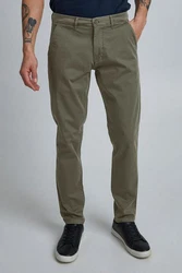 Casual Friday Chinohose CFViggo Chinohose Slim Fit Khaki/Dunkelgrün