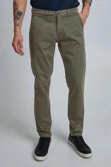 Casual Friday Chinohose CFViggo Chinohose Slim Fit Khaki/Dunkelgrün Casual Friday Chinohose CFViggo Chinohose Slim Fit Khaki/Dunkelgrün