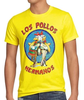 style3 T-Shirt Los Pollos Breaking Hermanos Heisenberg Walter Bad White Chicken weiß style3 T-Shirt Los Pollos Breaking Hermanos Heisenberg Walter Bad White Chicken weiß