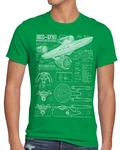 style3 T-Shirt NCC-70 Christopher Pike Star Trek NCC-70