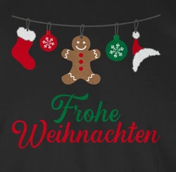Shirtracer T-Shirt Frohe Weihnachten Weihachten Kleidung Schwarz/Braun/Grün/Rot/Hellblau