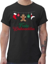 T-Shirt Frohe Weihnachten I Weihnachtsmotiv Weihachten Kleidung