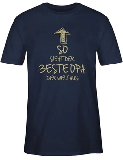 Shirtracer T-Shirt So sieht der beste Opa der Welt aus Geschenke Shirtracer T-Shirt So sieht der beste Opa der Welt aus Geschenke