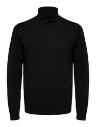 SELECTED HOMME Strickpullover SLHBERG ROLL NECK 