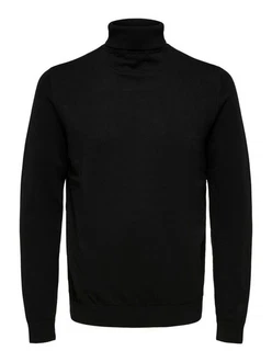 SELECTED HOMME Strickpullover SLHBERG ROLL NECK 