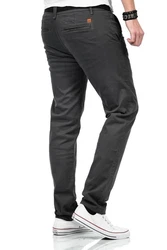 Maurelio Modriano Herren Designer Chino Stoff Hose Chinohose MM015 