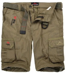 Arctic Seven Shorts Khaki/Dunkelgrün/Braun