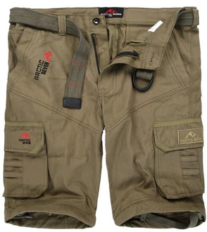 Arctic Seven Shorts Khaki/Dunkelgrün/Braun