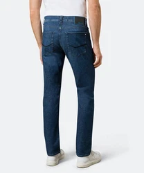 Pierre Cardin 5-Pocket Jeans Style Lyon Tapered blue/green (34510 8006.6824)