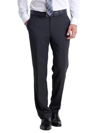 aubi: Stoffhose aubi Perfect Fit Herren Businesshose Anzughose Flat Front Modell 26