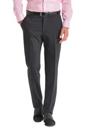 aubi: Stoffhose aubi Modern Fit Herren Businesshose Anzughose Flat Front Modell 188