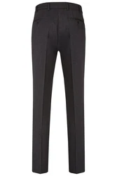 aubi Stoffhose Perfect Fit Herren Businesshose Anzughose Flat Front Modell 26 Dunkelgrau/Grau/Khaki/Dunkelbraun