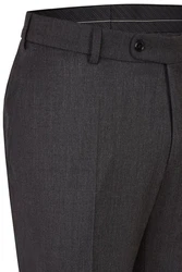 aubi Stoffhose Perfect Fit Herren Businesshose Anzughose Flat Front Modell 26 Dunkelgrau/Grau/Khaki/Dunkelbraun
