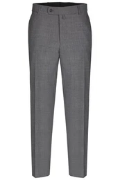aubi: Stoffhose aubi Perfect Fit Herren Sommer Businesshose Anzughose Cool Finish Flat Front Modell 26